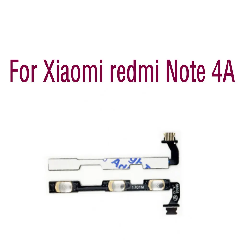 Кнопка включения громкости Flex Cab высококачественные запасные части для Xiaomi Redmi Note