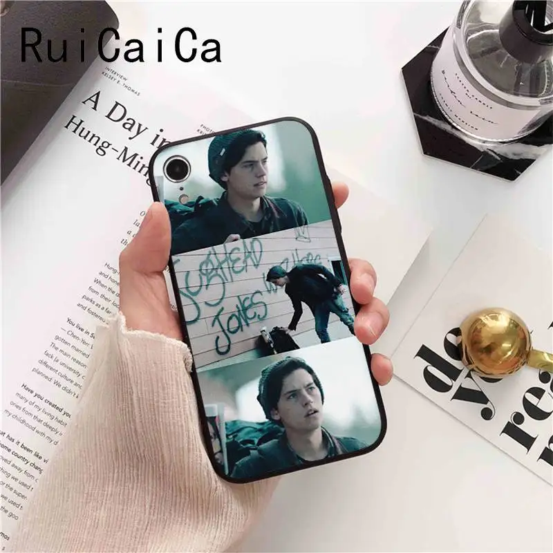 Чехол для телефона Ruicaica с американским ТВ ривердейлом серии Cole Sprouse Face Novelt чехол