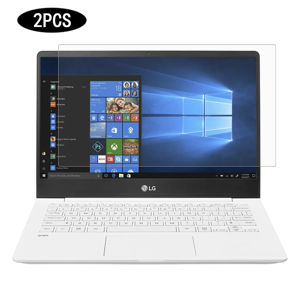 Cartinoe Universal Hd Crystal Clear Lcd Guard Film Laptop Screen Protector For Lg Gram 13 13.3 Inch Notebook 2pcs |