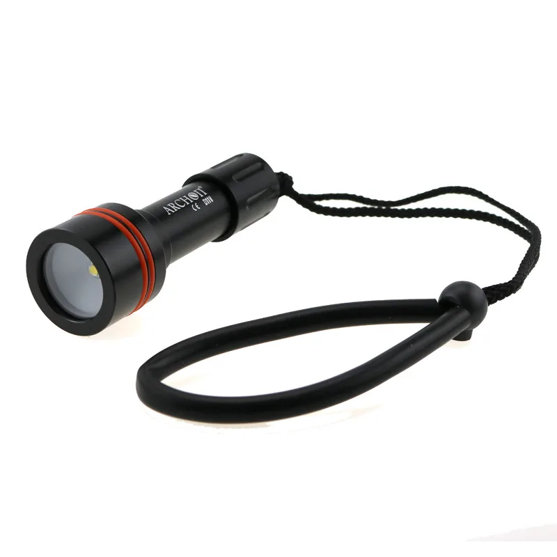 ARCHON D11V W17V Подводное плавание с аквалангом светодиодный фонарик Cree XM-L T6 860 люмен фонарь для дайвинга+ 18650 Батарея+ Зарядное устройство