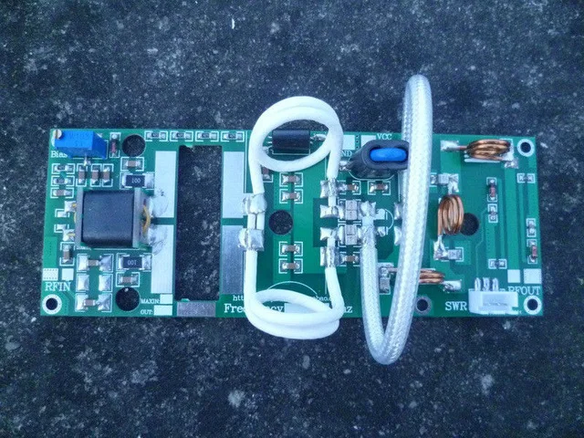 Собранный готовый усилитель мощности 100 Вт FM VHF 80 МГц 170 RF amp Плата усилителя с