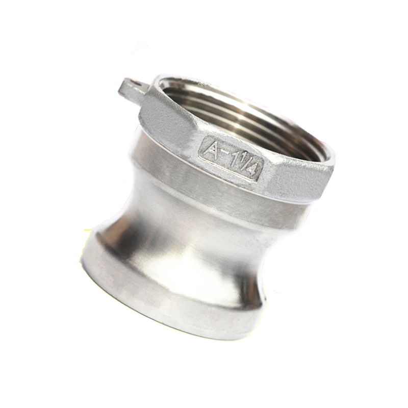 1/2 &quotBSP гнездо резьба x 32 мм OD Camlock 304 нержавеющая сталь тип A пробка Cam замок штуцер