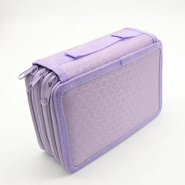 52 holes purple Чехол для карандашей Estuche Escolar Estojo Escola Kalemlik Estuches Para El Colegio коробка для карандашей Trousse Scolaire Stylo Lapices сумка - Цвет: 52 holes purple