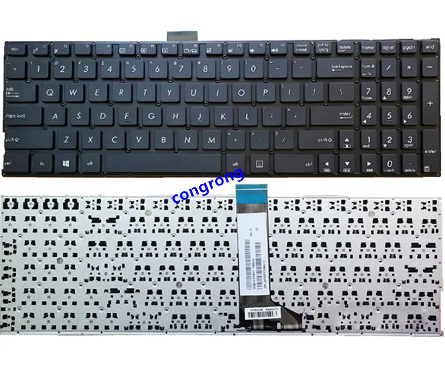 US клавиатура для ноутбука ASUS X555 X555B X555D X555L X555LA X555LJ X555LB X555U X555Y черный | Компьютеры и
