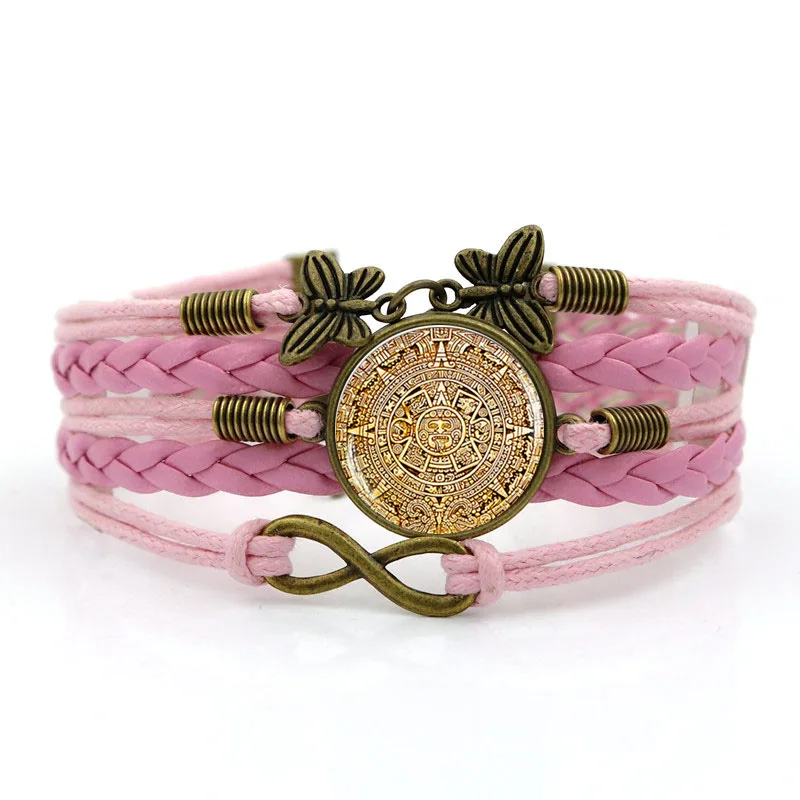 Pulseiras Feminina настоящий Новый 2019 простой модный мужской календарь Майя время