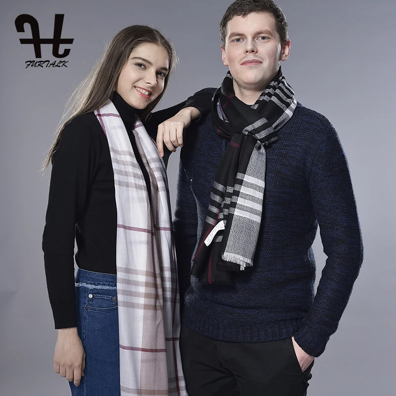 Furtalk Плед Теплые Мягкие Элегантные Кашемир Чувствовать Себя Шарф Обруча Унисекс