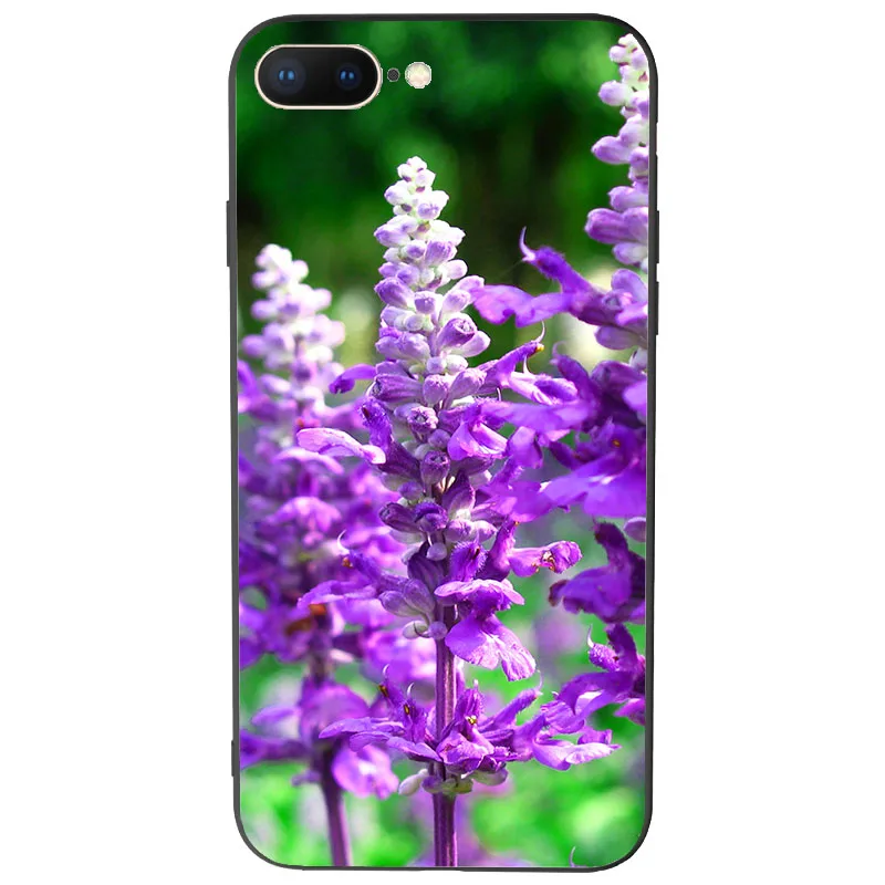 For iPhone X Case Slim Lavender 5 5s Se 6 6s 7 8 Plus Xr Xs Max Soft Tpu Back Cover B1386P12 |