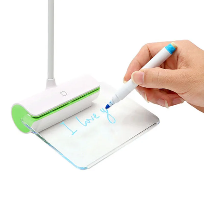 LED Desk Lamp Table Message Light Flexible Bed Reading Study Night 3 Modes USB Rechageable Office Bureaulamp Eye Care | Освещение