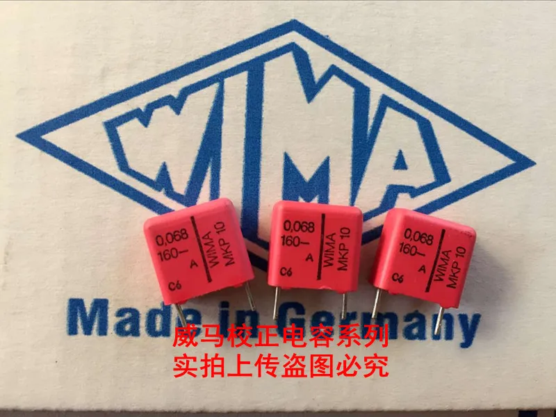 2020 hot sale 10pcs/20pcs Germany WIMA MKP10 160V 0.068UF 160V 683 68nf P: 10mm Audio capacitor free shipping