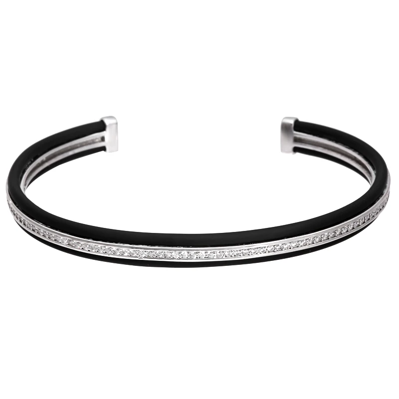 Mcllroy новые роскошные брендовые браслеты мужские кожаные на запястье CZ открытые