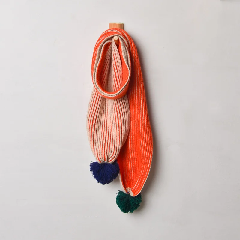 2017 Winter Scarf Baby Kids Warm Knitted Animal Fox Style Scarves For Girls Boys Solid Color Bibs | Детская одежда и обувь