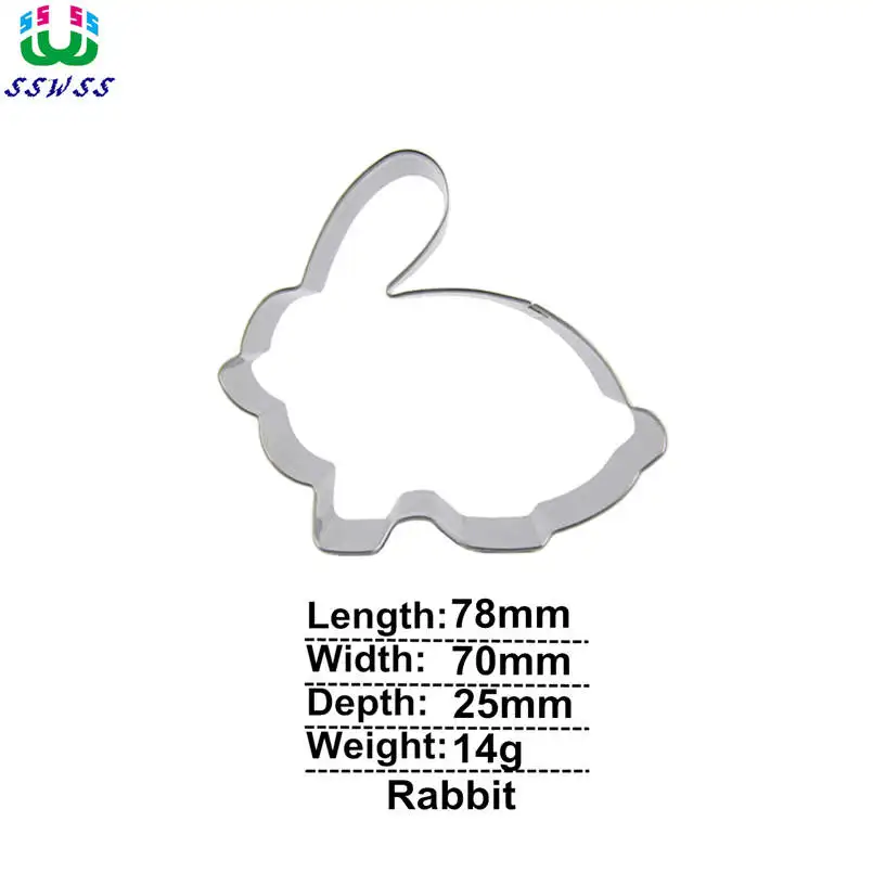 Инструменты для украшения тортов в форме зайца инструменты печенья формы