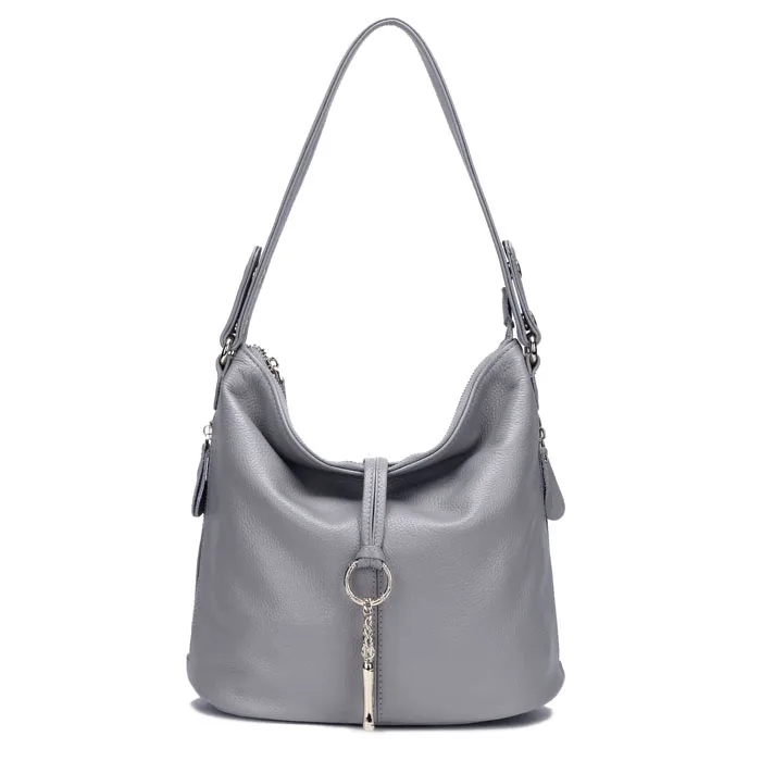 Medium Gray Натуральная кожа маленькие женские сумки через плечо женская маленькая сумочка женская сумка через плечо белая бежевая сумка - Цвет: Medium Gray