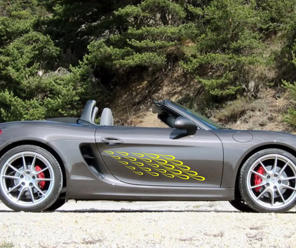 Orange Lava 911 Cayman
