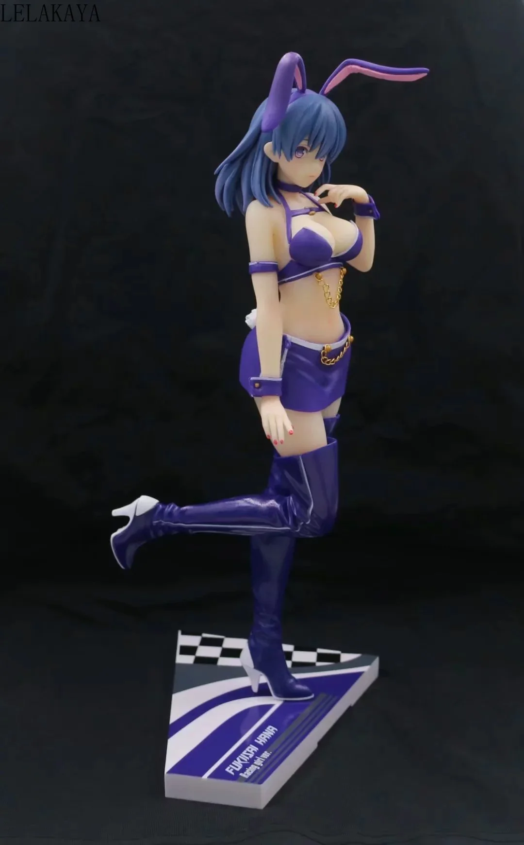 Экшн фигурка аниме 29 см Skytube Bunny Hana Fukiishi Blue Racing Girl модель Ver Misaki Kurehito мягкая
