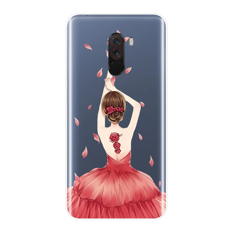 Чехол для телефона Pocophone F1 Xiaomi Redmi Note 4 4X 5 5A 6 Pro Prime силиконовый мягкий