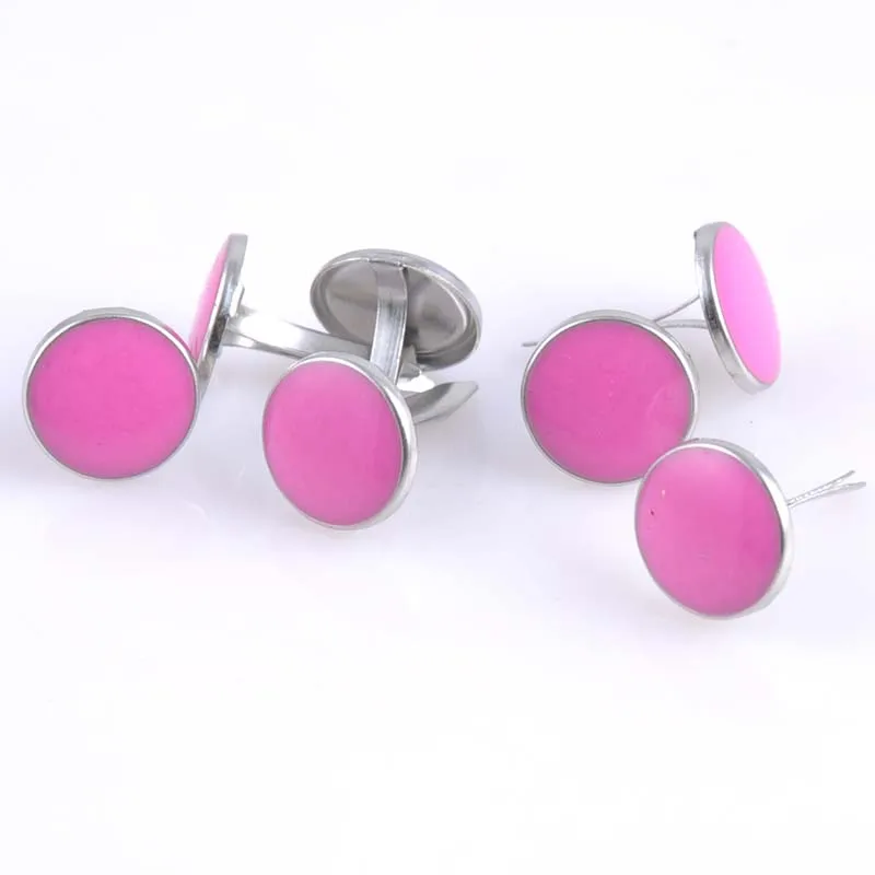 Штифтики для скрапбукинга украшение круглые металлические бреды сделай сам