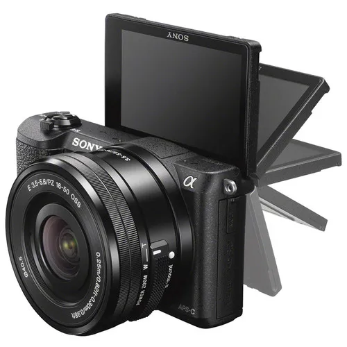 Беззеркальная цифровая камера sony Alpha a5100 с объективом 16-50 мм(черный