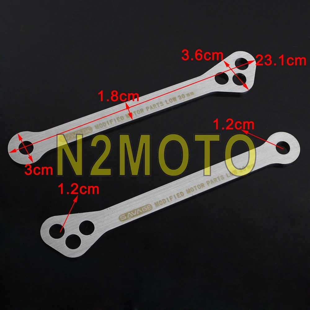 Stainless Steel Rear Shock Adjustable Lowering Suspension Link Kit for Suzuki GSF 600 1200 1250 BANDIT GSX 600F 750F 1998-2012 |