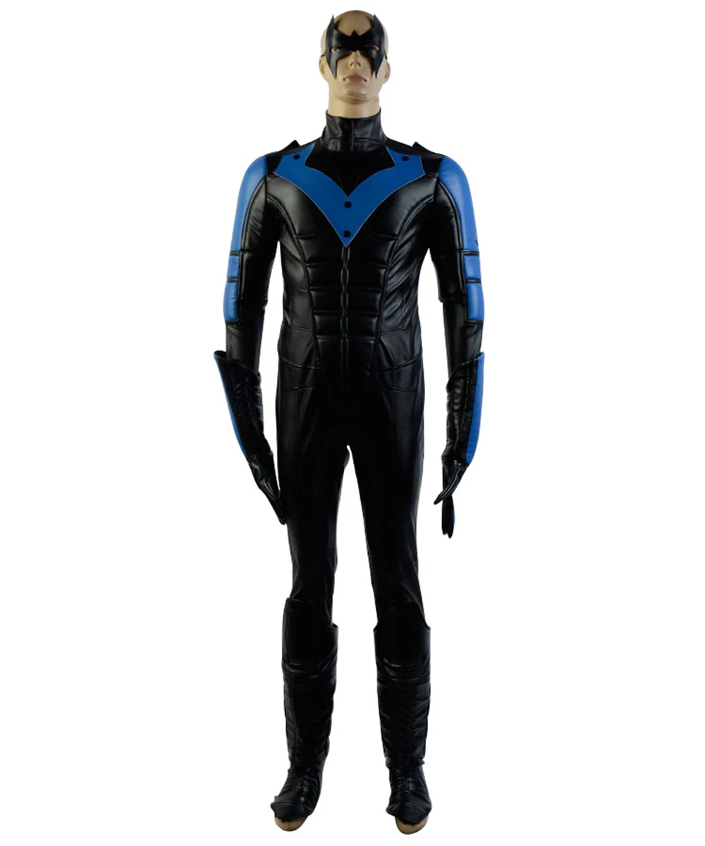 Костюм Бэтмена на Хэллоуин костюм Аркхема Ночной супергероя для взрослых мужчин