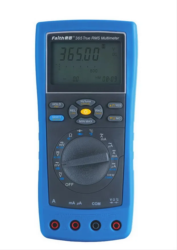 

Faith FT365 precision True RMS digital multimeter with USB