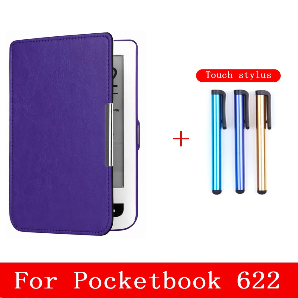 3 Защитный чехол для Pocketbook 623 622 планшет Pocketbook электронная книга Водонепроницаемый Чехол нескользящая оболочка сенсорный экран Стилус - Цвет: 3