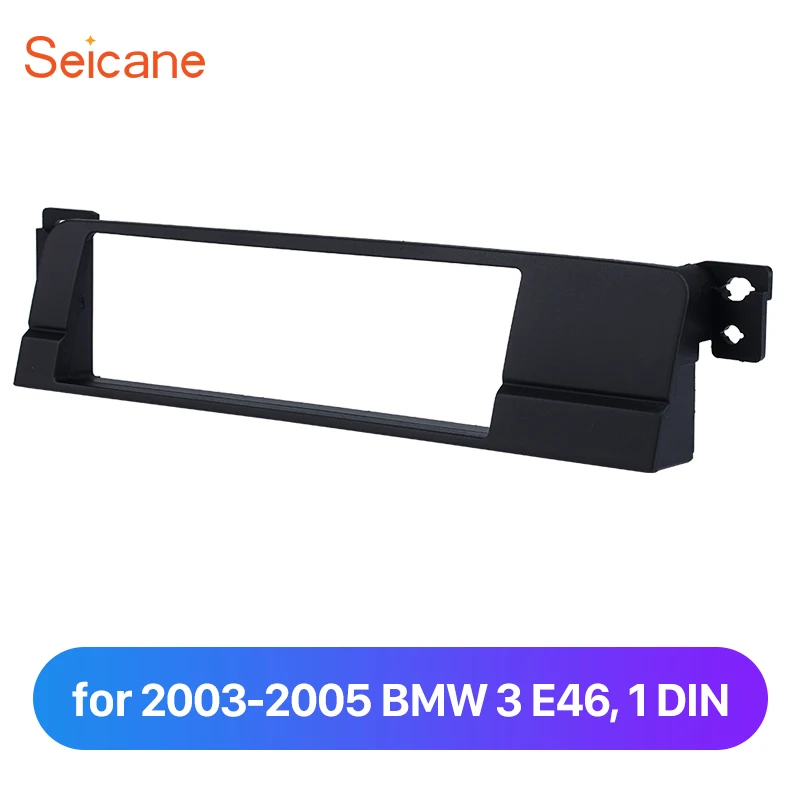 Seicane один Din автомобильный радиоприемник стерео панель комплект для 2003-2005 BMW 3 E46