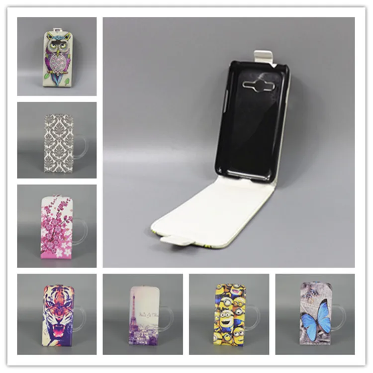 Для Samsung Galaxy Ace 4 Lite G313 G313H SM Neo G318H с милым рисунком Вертикальный чехол|for samsung