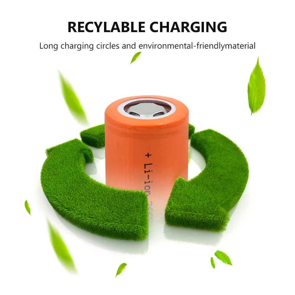 Перезаряжаемая Высокая разрядка 10А 26650 литиевая батарея 7500mAh 3 7 V батареи мощность