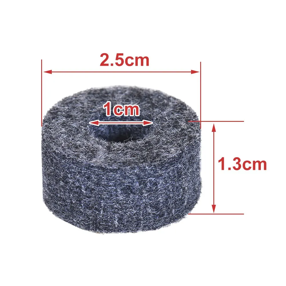 12 шт Cymbal Felts Hi Hat клатч войлочный барабан набор подставка войлочная шайба