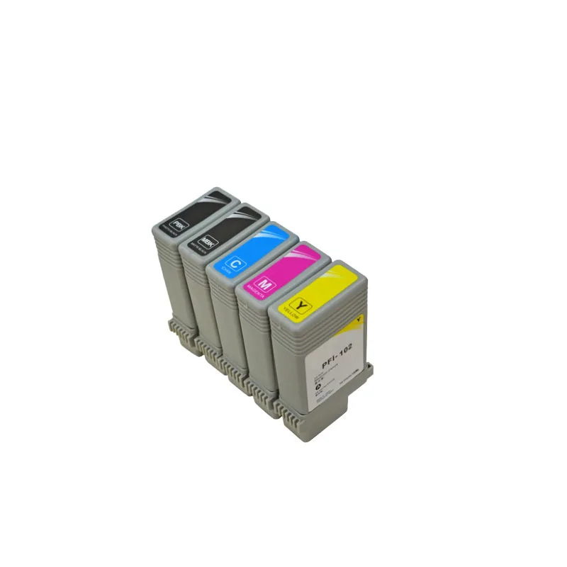 6 цветов 130 мл PFI102 PFI 104 совместимый чернильный картридж для Canon IPF650 IPF655 IPF750 IPF755 IPF760