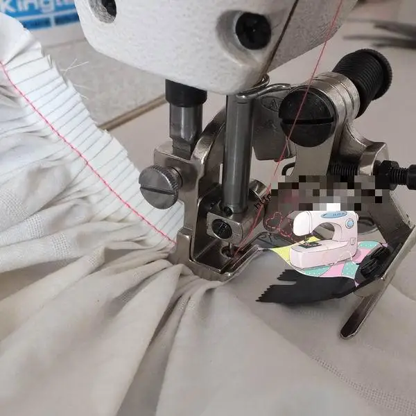 Прижимная лапка для шитья Швейные машины стальная складывающая складки