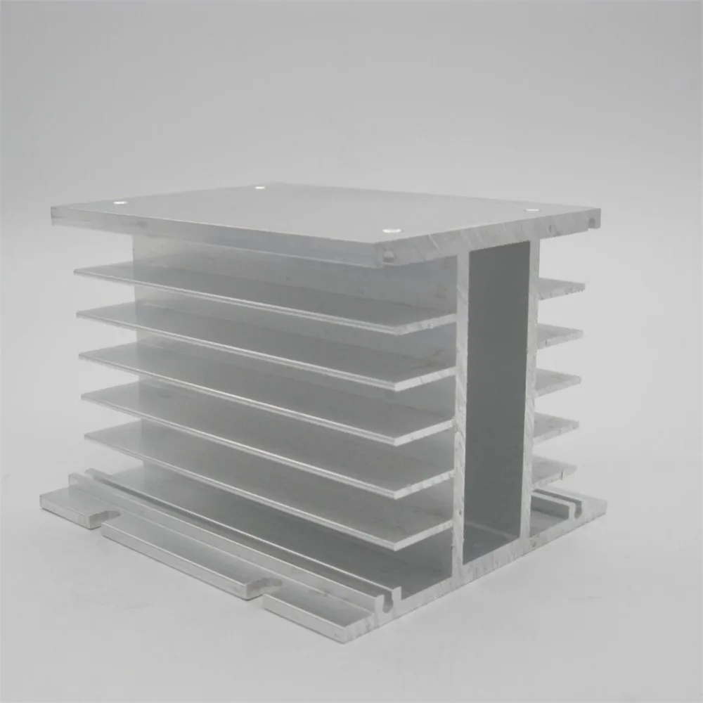 high quality Three Phase Solid State Relay 120DA SSR 3-32VDC to 30-480V AC + Aluminum Heat Sink electric fan | Обустройство дома