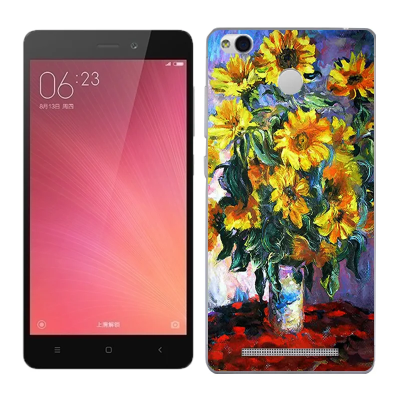 23 Мягкий чехол из ТПУ для Xiaomi Redmi 3 Pro 4A 4Pro, силиконовый чехол для задней панели, защитная пленка с ночной росписью для Redmi 4X 5A, чехол для телефона, Funda - Цвет: 23