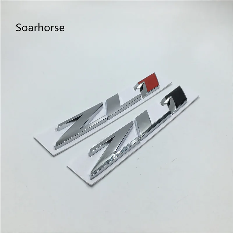 Металлическая Наклейка на заднюю багажник Soarhorse для Chevrolet CAMARO ZL1|logo nameplates|metal