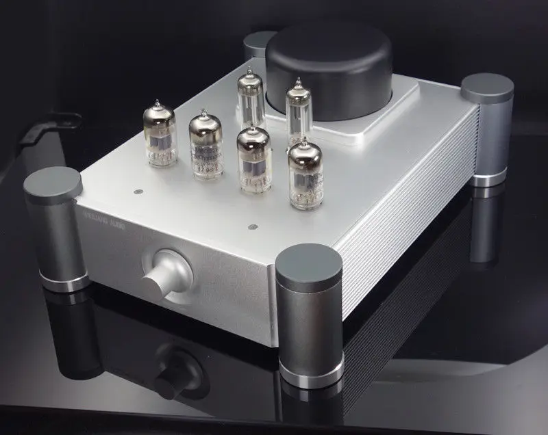 Фото Готовый Hifi 12AU7*2 + 12AX7*2 + 6Z2*2 Классический трубчатый предусилитель №2