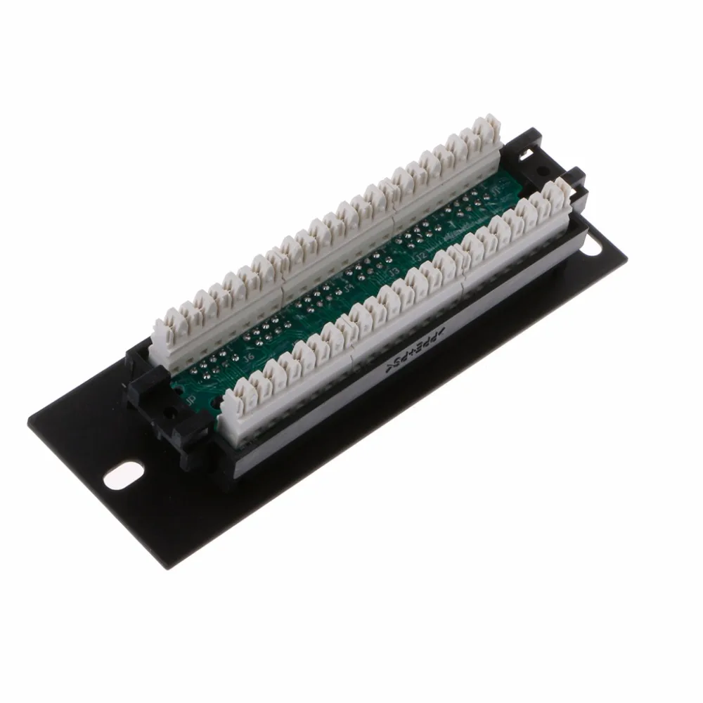 Сетевой адаптер с 6 портами Ethernet LAN CAT5 CAT5E соединительная Панель RJ45 сетевое