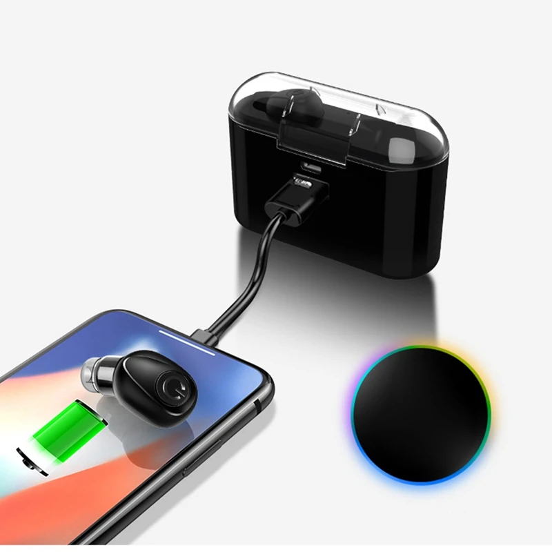 AABB X8 Bluetooth 4 2 беспроводные наушники мини Быстрая зарядка отсек вкладыши гарнитура