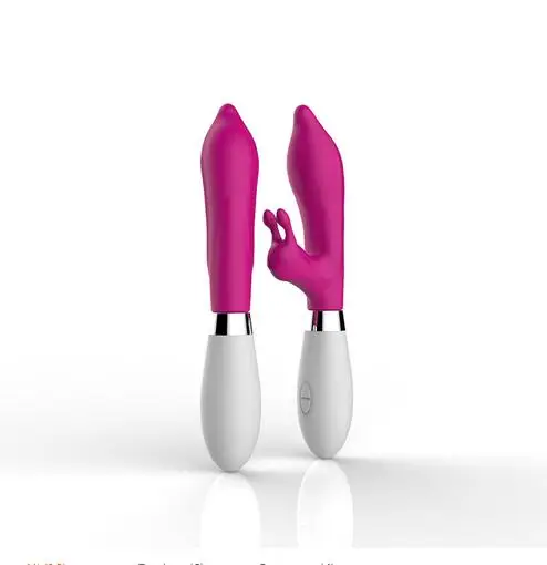 10-скоростной вибратор-кролик для точки G массажер клитора фаллоимитатор спины