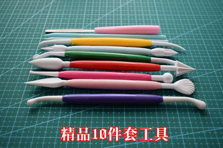 10 шт. как показано специальный рельефный DIY Пластилин Полимерная глина пластилин