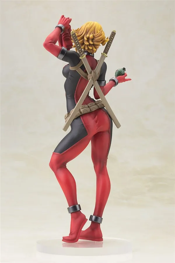 Леди Дэдпул Figuras X Men ПВХ фигурка Коллекционная модель игрушки куклы классный