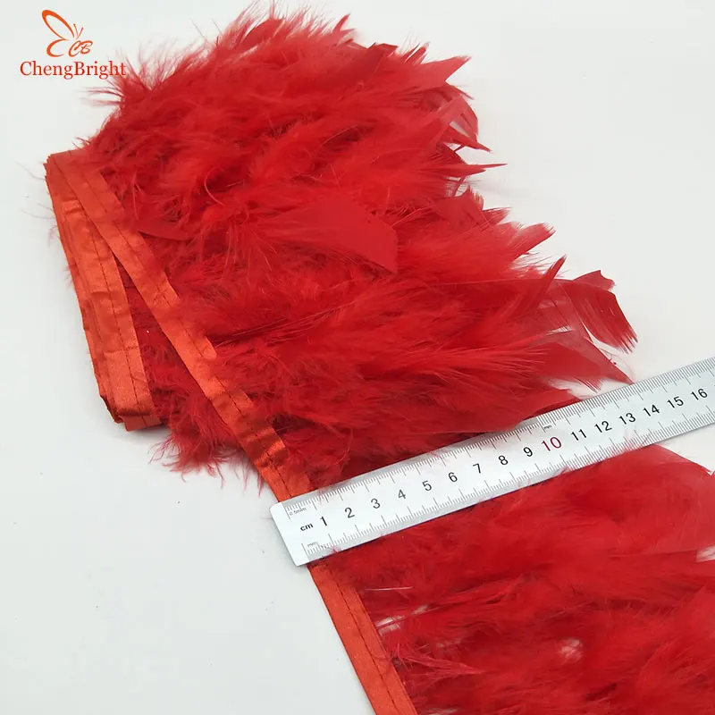 Лидер продаж лента ChengBright с перьями индейки 2 ярда|feather ribbon|feather trimpheasant feather trim |