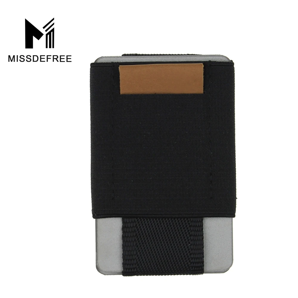 Супер Тонкий Эластичный Держатель Карты Кредитные Случай Минималистский