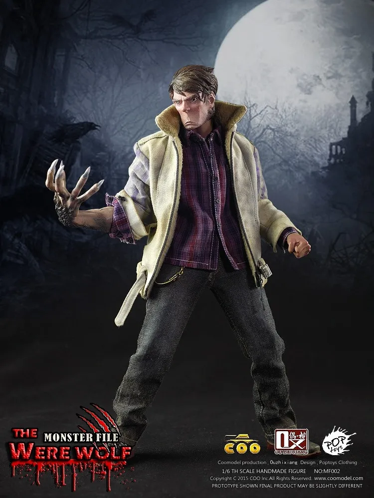 Файловая серия секундные бомбы волка в наличии COOMODEL X MF002 OUZHIXIANG 1/6 Monster|Игровые