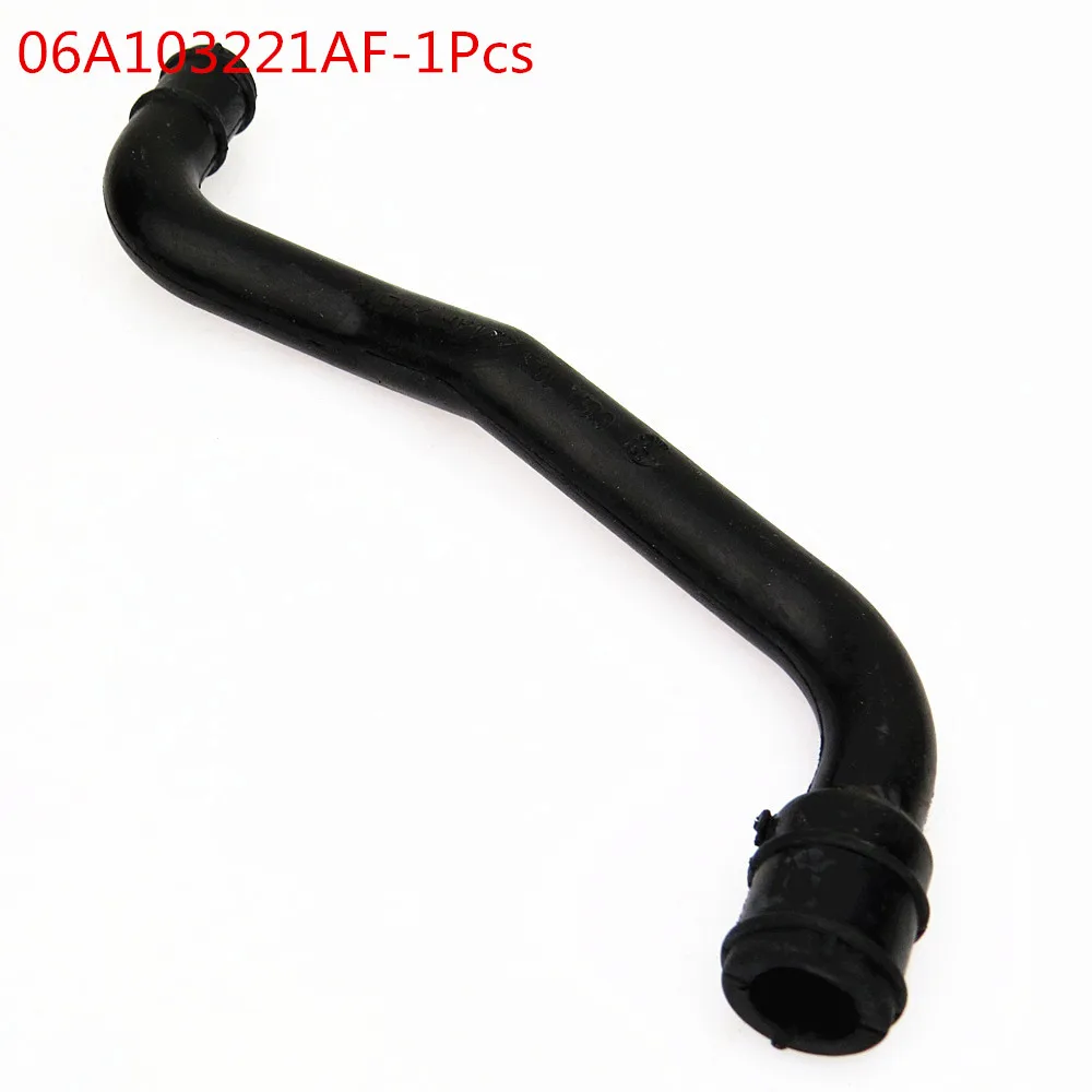 06A103221AF-1Pcs Scjyrxs 1,8 T картера двигателя дыхание вентиляционной трубы шланг для игры в гольф, MK4 Bora A3 Octavia сиденье Толедо 06A103221AF 06A 103 221 AF - Цвет: 06A103221AF-1Pcs