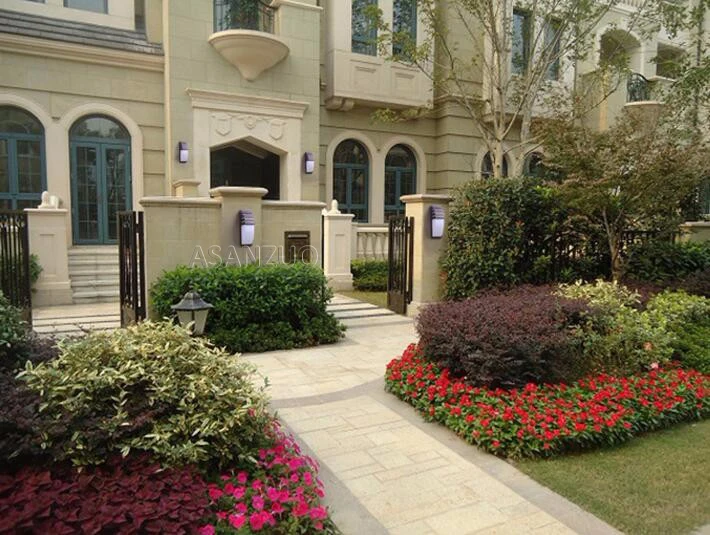 Открытый водонепроницаемый IP65 7 Вт COB светодиодный настенный светильник AC85-265V алюминиевый Двор Сад крыльцо коридор огни Ретро настенный светильник