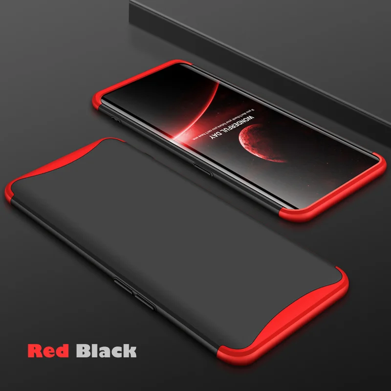 GKK Case for OPPO Find X 360 Full Protection Magnetic Design Shockpoof Hard PC Cover Oppo F1 F3 Plus f5 f7 f9 fundas shell |