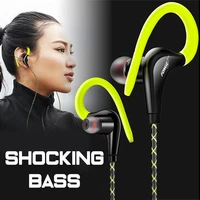 earphones 3 5mm sport earphone super stereo headsets sweatproof running headset with mic ear hook headphone for xiaomi headphone