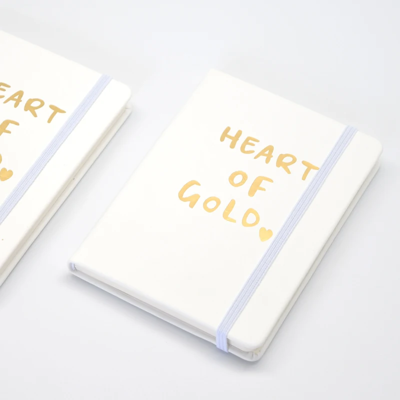 Милый портативный блокнот A6 с именем логотипа на заказ квадратный карманный для