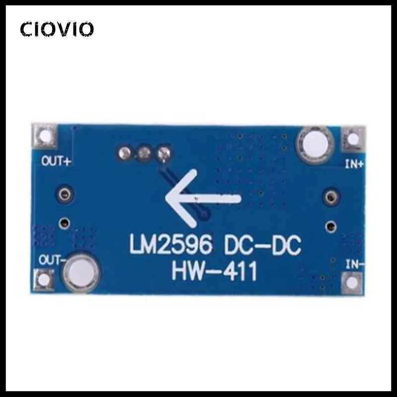 LM2596S ADJ DC Регулируемый понижающий регулятор напряжения Модуль питания плата 3A